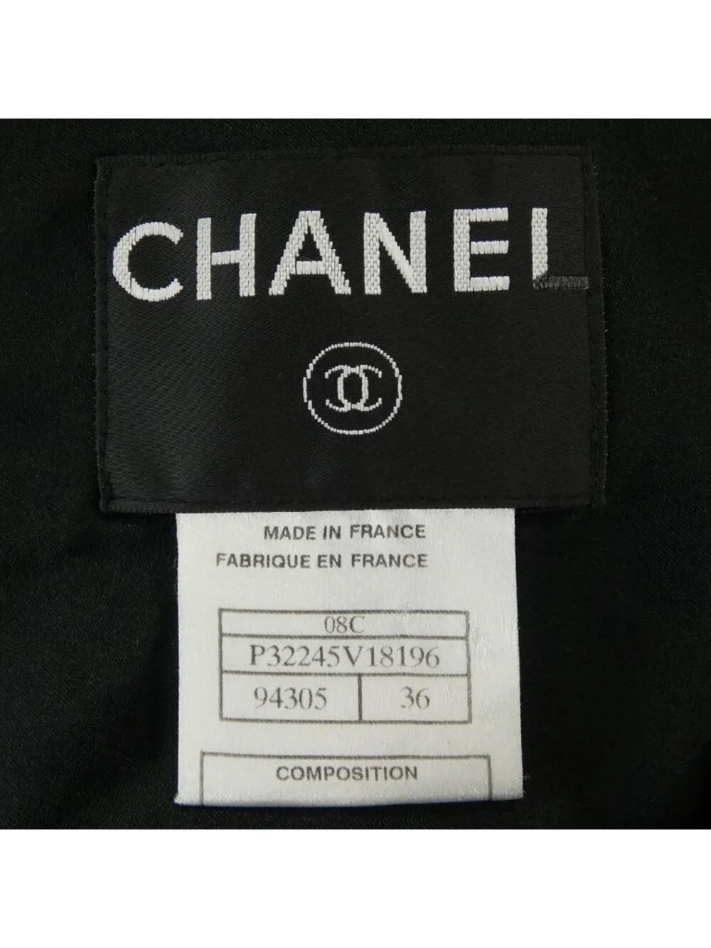 Chanel 08c Collarless Jacket